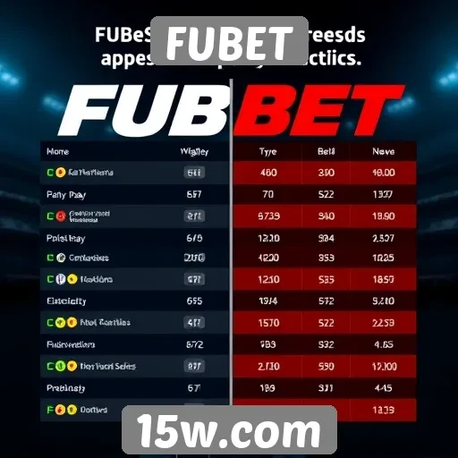 Comparativo entre FUBET e seus principais concorrentes